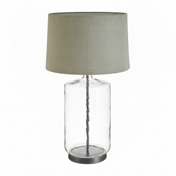 Unita Table Lamp With Grey And Black Shade
