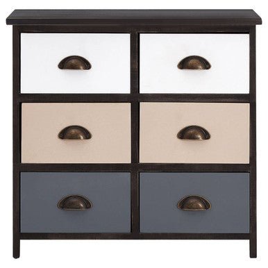 Urban Loft 6 Drawers Chest