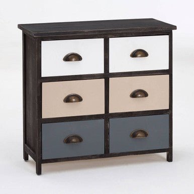 Urban Loft 6 Drawers Chest