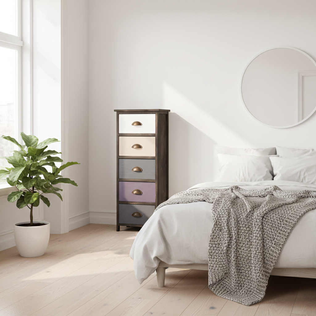 Urban Loft 5 Drawers Chest
