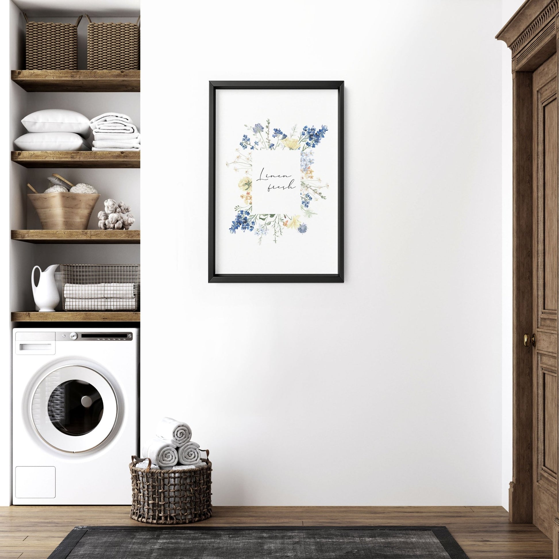 Utility Room Decor | Wall art print