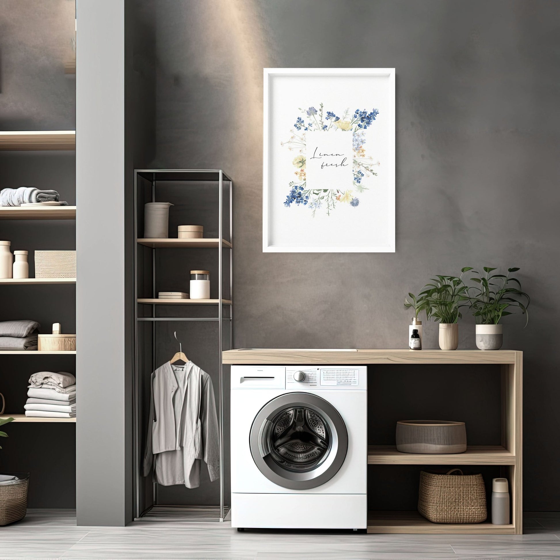 Utility Room Decor | Wall art print