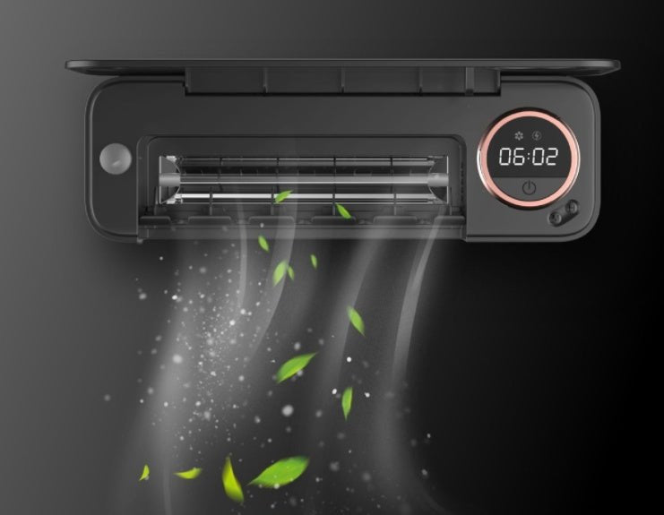 UV Toothbrush Holder Sterilizer Rechargeable Tooth Brush With LED Display Drying Wall - mounted For Bathroom Accessor