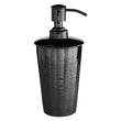 Vaco Hammered Black Nickel Finish Lotion Dispenser