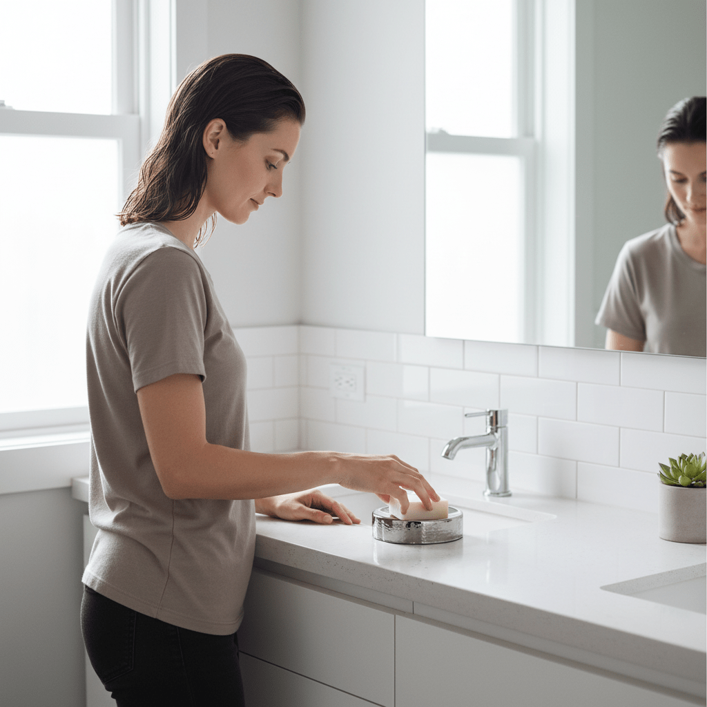 Vaco Hammered Black Nickel Finish Soap Dish