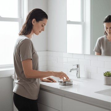 Vaco Hammered Black Nickel Finish Soap Dish