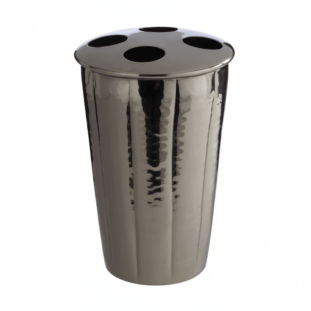Vaco Hammered Black Nickel Finish Toothbrush Holder