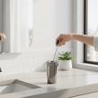 Vaco Hammered Black Nickel Finish Toothbrush Holder