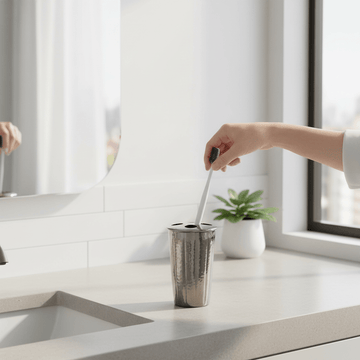 Vaco Hammered Black Nickel Finish Toothbrush Holder