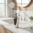 Vaco Hammered Bathroom Nickel Finish Lotion Dispenser