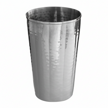 Vaco Hammered Bathroom Nickel Finish Tumbler