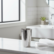 Vaco Hammered Bathroom Nickel Finish Tumbler