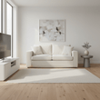 Valensole 2 Seat Cream Fabric Sofa