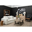 Valensole 3 Seat Cream Fabric Sofa