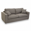 Valensole 3 Seat Grey Fabric Sofa