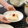 Vancasso 16/32/48 - Piece Ceramic Beige Stoneware Dinnerware Set with Dinner Plate,Dessert Plate,800ml Bowl, Mug Tableware Set