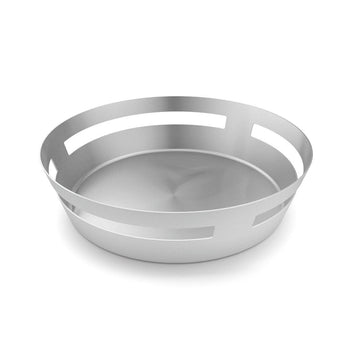 Vareo Premium Brushed Stainless Steel Bread & Fruit Basket