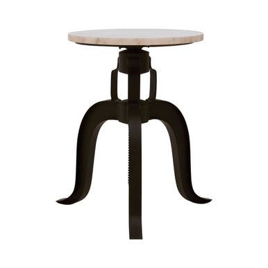 Vasco 3 Leg Bar Stool With White Marble Top