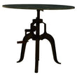 Vasco Three Leg Small Green Marble Iron Table