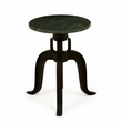 Vasco 3 Leg Bar Stool With Green Marble Top