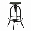 Vasco Black And Green Finish Bar Stool