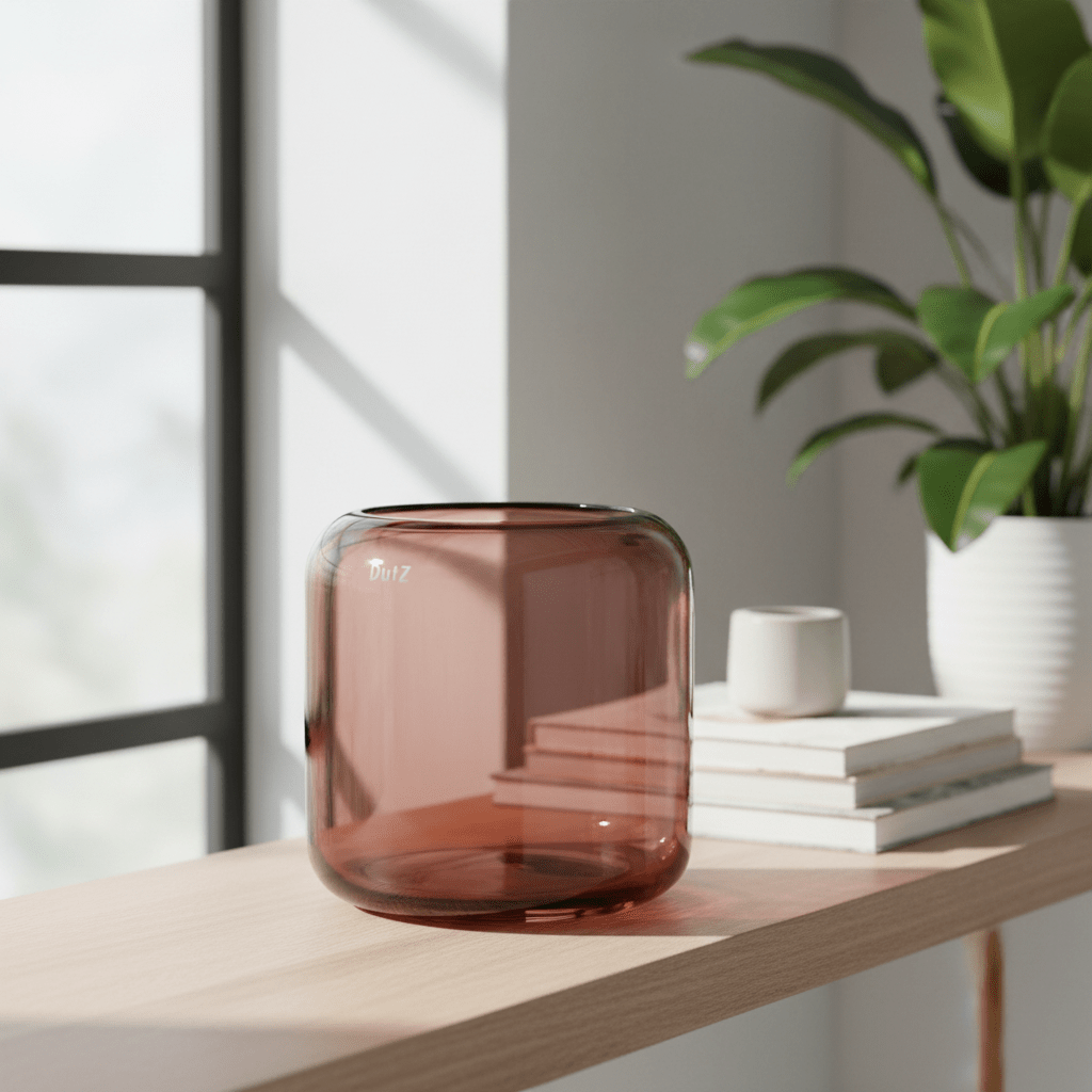 VASE MAZURKA - BURGUNDY Colour by DutZ