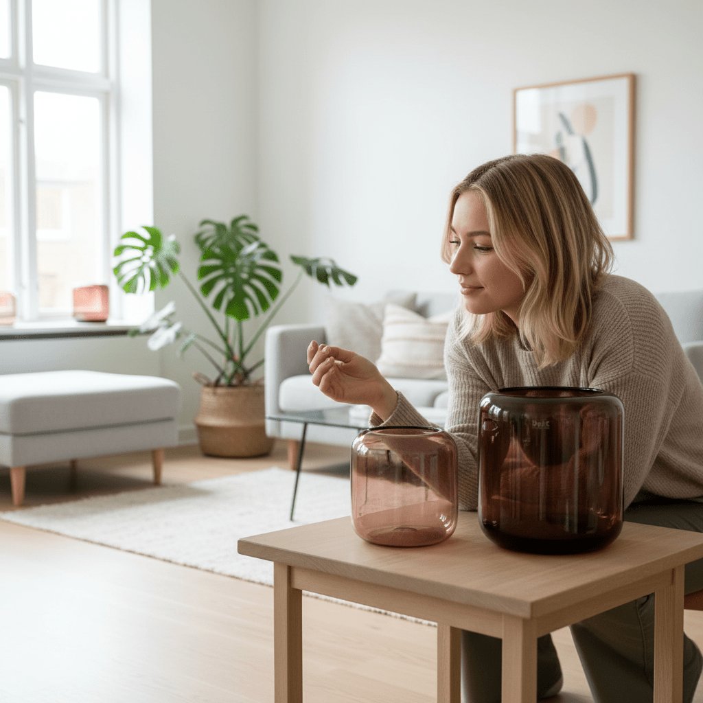 Vase MAZURKA - New Burgundy