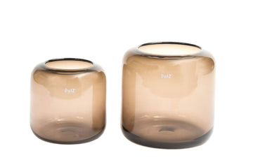 Vase MAZURKA - SMOKY BROWN Colour by DutZ