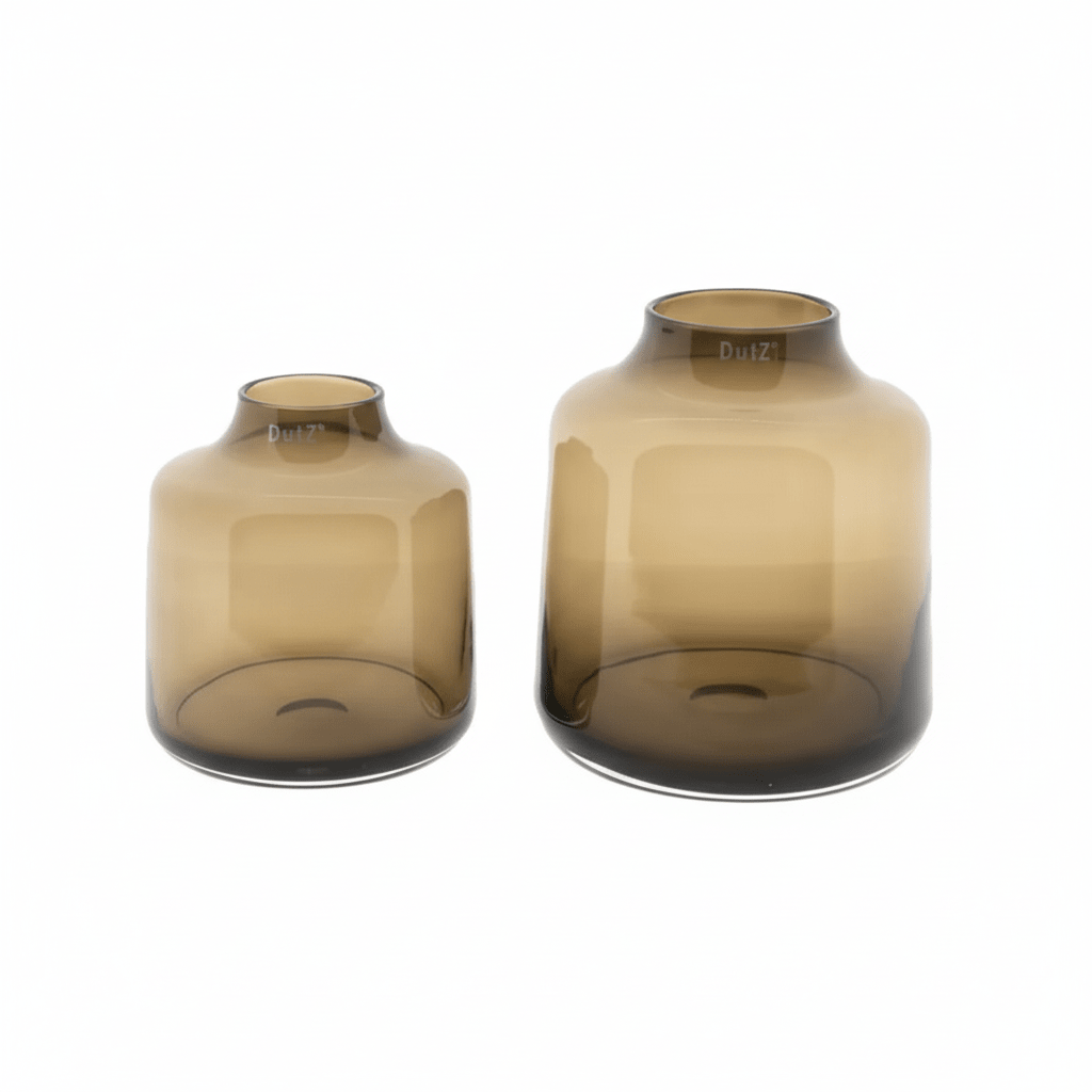 Vase TISZA - SMOKY BROWN Colour by DutZ