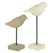Vena Set Of Two Bird Sculptures