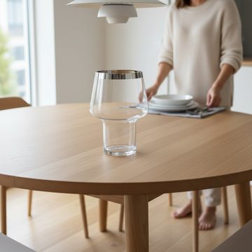 Verre Glass Vase.