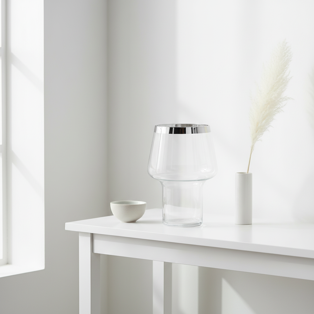 Verre Glass Vase.