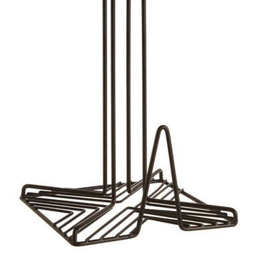 Vertex Black Powder Coat Kitchen Roll Holder