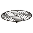Vertex Black Powder Coat Round Trivet