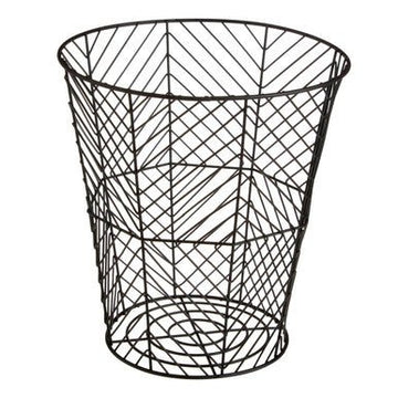 Vertex Black Powder Coat Storage Basket