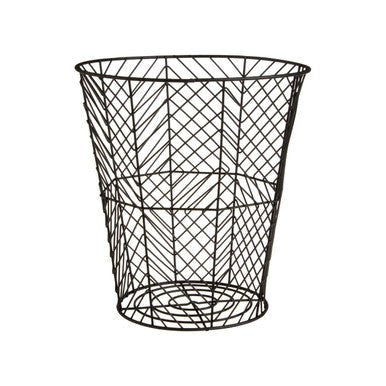 Vertex Black Powder Coat Storage Basket