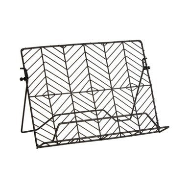 Vertex Black Powder Coated Cook Book Stand