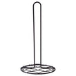 Vertex Deco Matt Black Kitchen Roll Holder