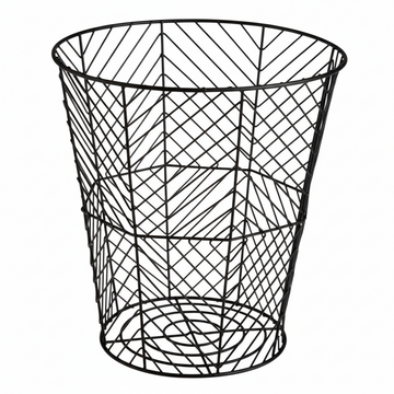 Vertex Black Powder Coat Storage Basket
