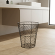 Vertex Black Powder Coat Storage Basket
