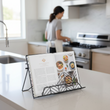 Vertex Black Powder Coated Cook Book Stand