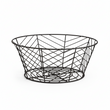 Vertex Black Powder Coated Fruit Basket