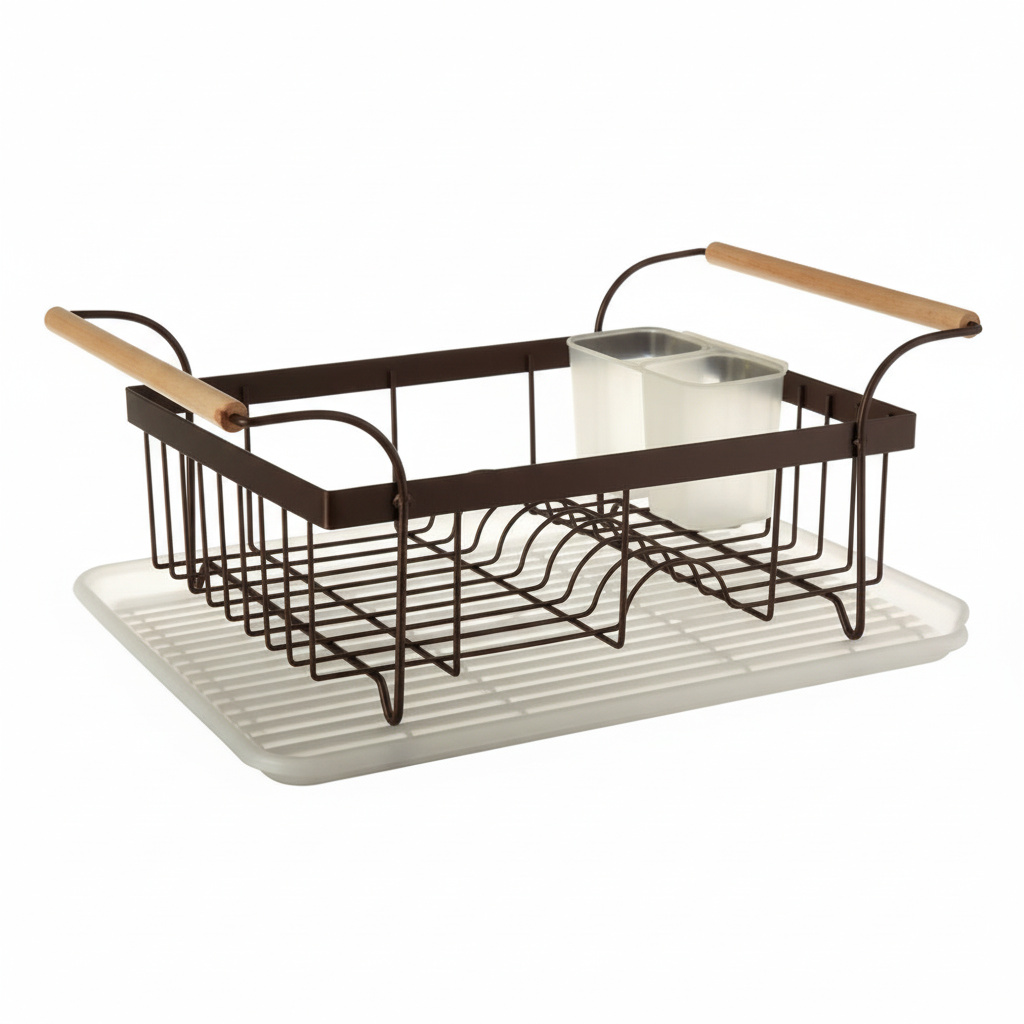 Vertex Bronze Powder Coated Dish Drainer