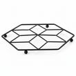 Vertex Contour Matt Black Trivet