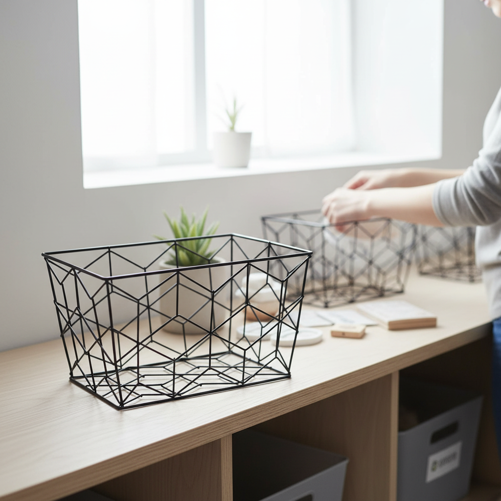 Vertex Contour Storage Basket