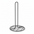Vertex Deco Matt Black Kitchen Roll Holder