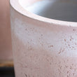 Vessara | Blushstone – 40cm Large Tall Concrete Planter – 15L Decorative Vase Pot