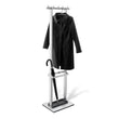 Vestor Premium Brushed Stainless Steel Coat Rack Stand with Umbrella Holder 50684
