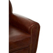 Victor Brown Leather Classic Armchair