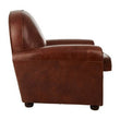 Victor Brown Leather Classic Armchair